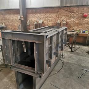 預(yù)制排水溝模具 矩形槽鋼模具 精密焊接 鋼板厚 北尚出品